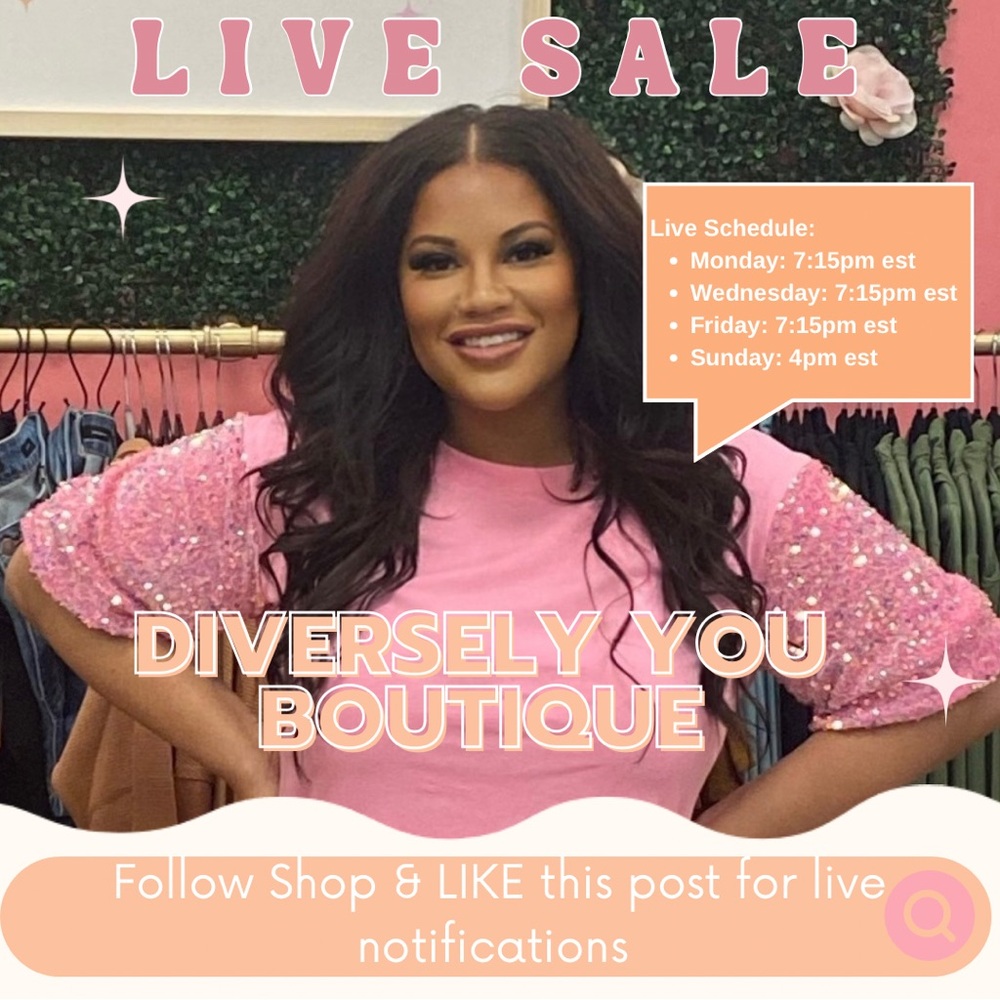 🛍️Diversely You Boutique🛍️ Like this to never miss a post & live!